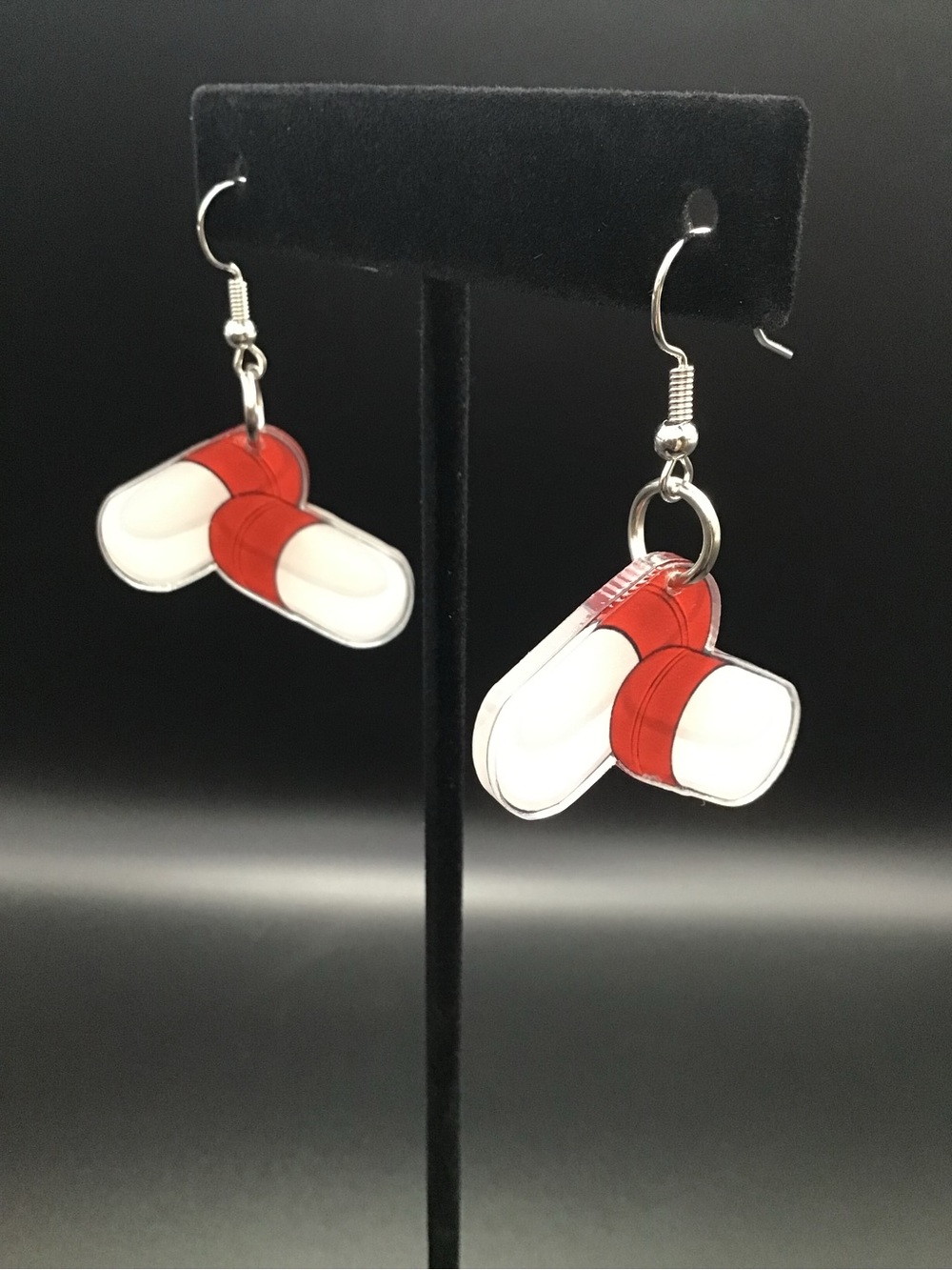 Acrylic Pill Earrings